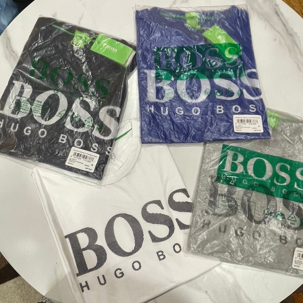 Hugo boss logo tshirts
